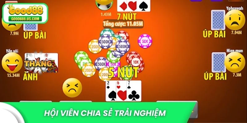 Bài Cào Good88 - Luật Chơi Đơn Giản, Thắng Lớn Không Khó 4 Hội viên chia sẻ trải nghiệm và phản hồi sau khi tham gia