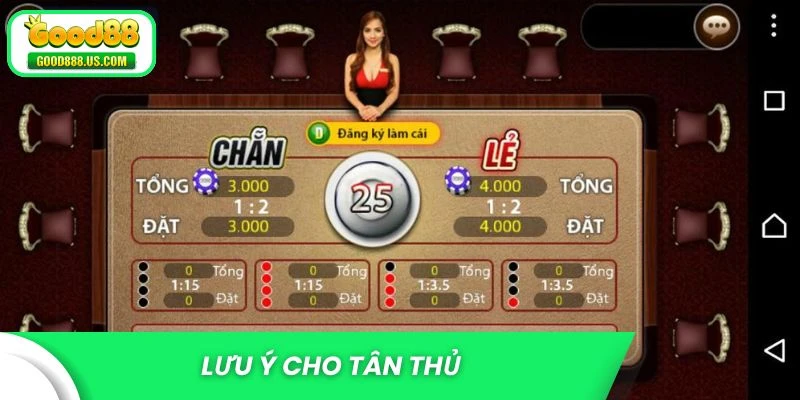 Lưu ý cho tân thủ