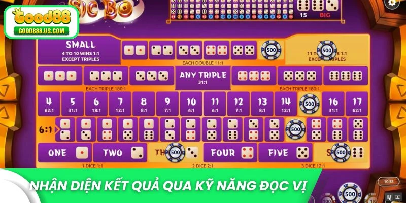 Nhận diện kết quả qua kỹ năng đọc vị xóc đĩa chuẩn